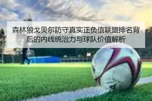 森林狼戈贝尔防守真实正负值联盟排名背后的内线统治力与球队价值解析